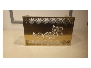 Dragon Bhatti Cover 12X19 Gold