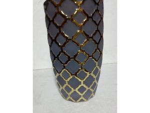 Grey Gold Ceramic Display Medium