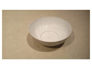 White Metal Bowl Small – H0066