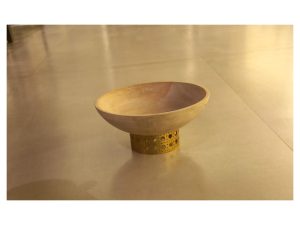 6 Wooden White Bowl – HAD003