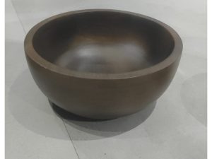 Brown Wooden Bowl Medium – HGC00105