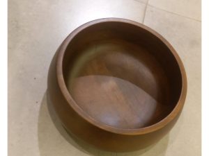 Brown Wooden Bowl Small – HGC00108