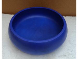 Blue Wooden Bowl Big – HGC00144