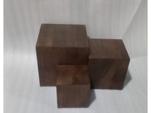 Dark Brown Wooden Riser