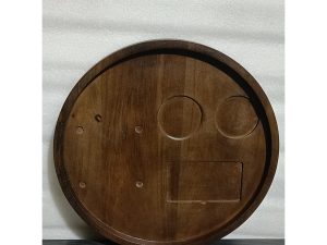 CNC Round Wooden Tray