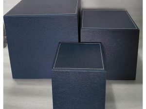 Blue Leather Riser