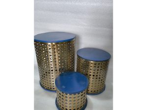 Blue Round Riser