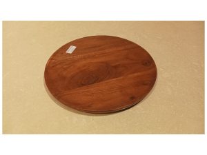 Brown Round Tray