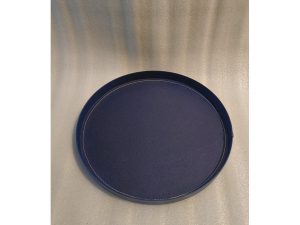 Blue Leather Tray