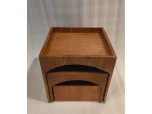 Container Wood Brown Riser