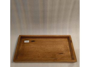 Brown Wood Tray 16X8.8X1.15