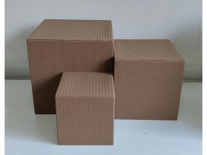 Brown Leather Riser