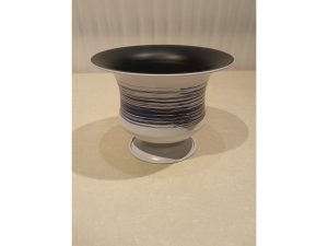 White & Blue Cup Display Medium