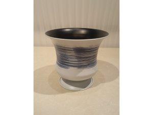 White & Blue Cup Display Big