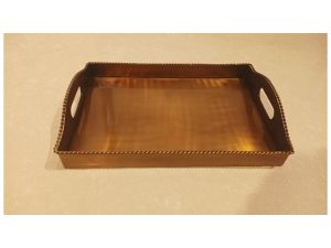 Brass Antique Rect Tray 16X11