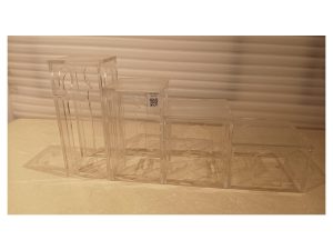 Clock Stick Tran Acry Riser 8Mm