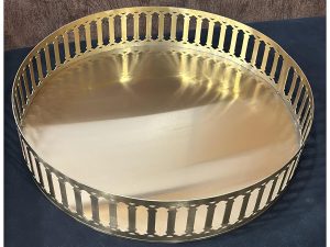 Design Gold Tray 18X3.5