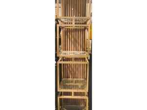 Sq Box Gold Display Rack