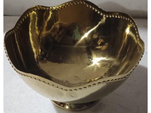 Zig Zak Bowl Gold 8 – HM004045