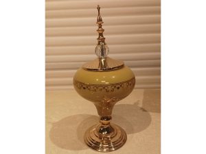 Golden Glass Small Display