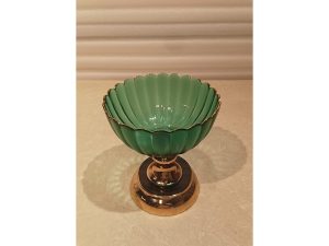 Green Golden Line Fruit Bowl – HM004412