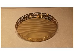 Tede Mede Cut 16 Round Tray G