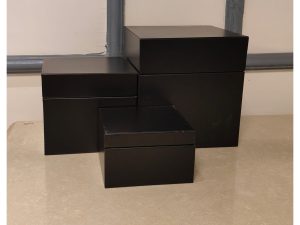 Black Powder Coating Riser
