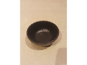 Bowl -Melamine- 5-Black Katori – HM006005