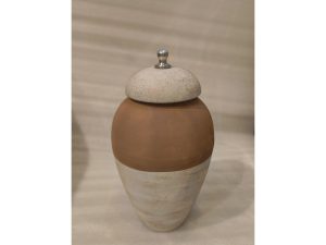 White Brown Small Display