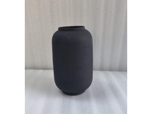 Black Round Plain Display