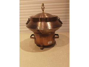 Antique Black Rose Gold Handi Dish