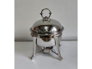 Hammer Design Small SS Dish