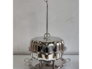 Flower Cut SS Big Dish
