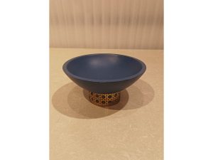 Blue And Gold Bowl Medium – HMJM00200
