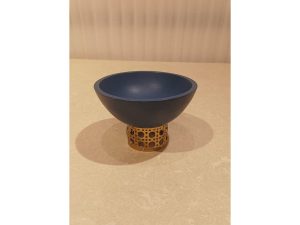 Blue And Gold Bowl Small – HMJM00201