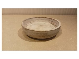 White Wood Bowl 11 Big – HMJM00278