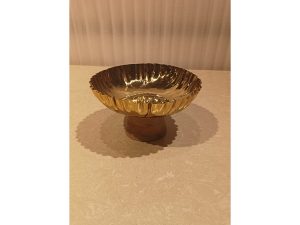 Flower Bowl Med Gold – HMJM0090