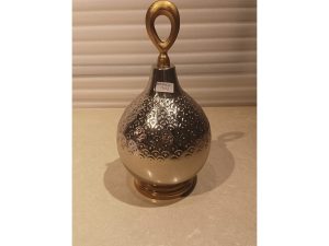 Round Small Silver Display
