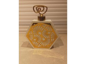 White Hexagonal Small Display