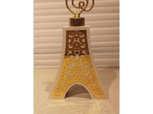 White Eiffel Small Display