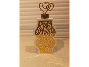 White Glass Body Small Display