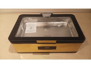 Rectangle Digital Gold Dish