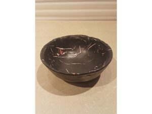 8.5 Pink Marble Bowl – HMSP0045