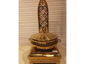 Gold Flower Dish