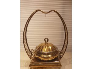 Apple Hanger Gold Dish