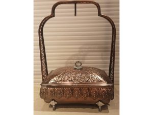 Sq Rose Gold Dish