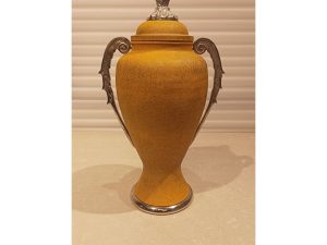 Yellow Texture Big Cup Display