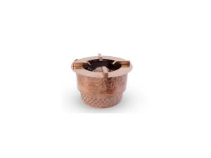 Ripple Round Bhatti S Rose Gold